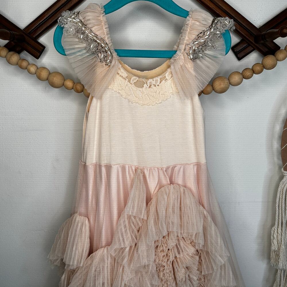 Dollcake Best Wishes Pale Pink Frocked Tulle Formal Gown